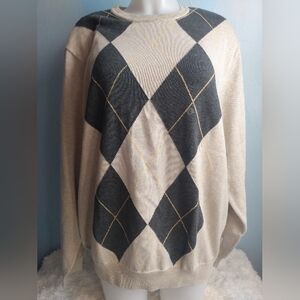 NWT Izod mens size large tan sweater